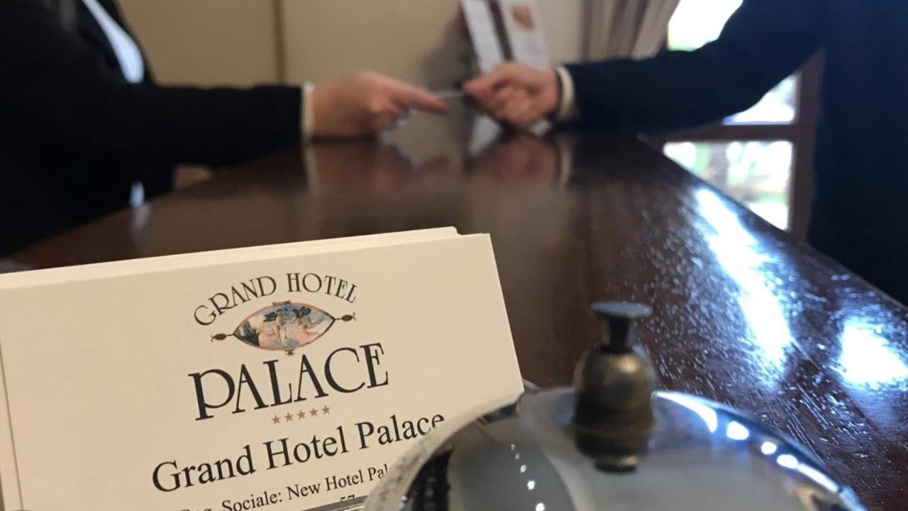 Grand Hotel Palace 마르살라 외부 사진 Reception